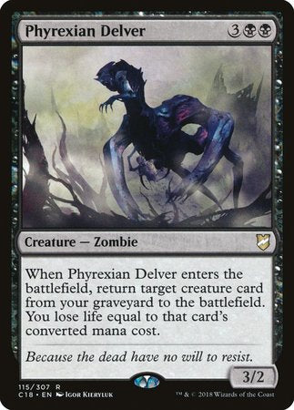 Phyrexian Delver [Commander 2018] | Black Swamp Games