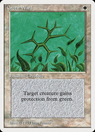 Green Ward [Summer Magic / Edgar] | Black Swamp Games