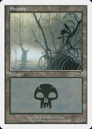 Swamp (346) [Seventh Edition] | Black Swamp Games