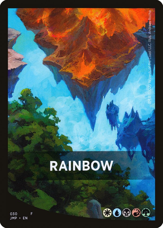 Rainbow Theme Card [Jumpstart Front Cards] | Black Swamp Games