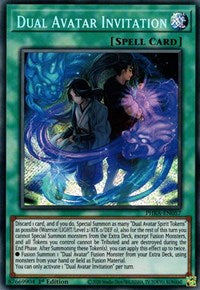 Dual Avatar Invitation [PHRA-EN057] Secret Rare | Black Swamp Games