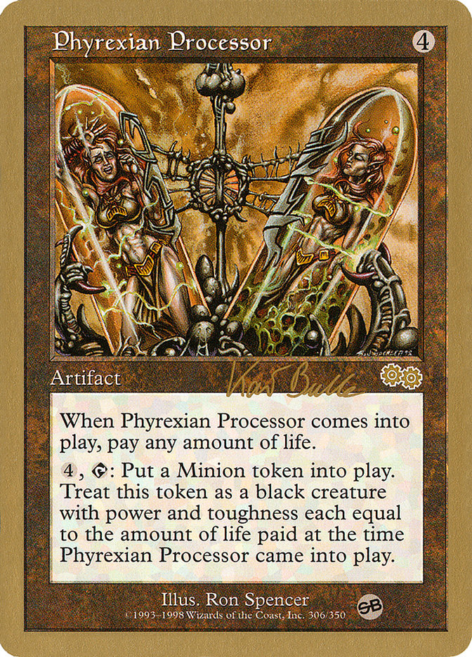 Phyrexian Processor (Kai Budde) (SB) [World Championship Decks 1999] | Black Swamp Games