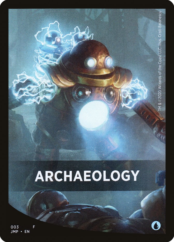 Archaeology Theme Card [Jumpstart Front Cards] | Black Swamp Games