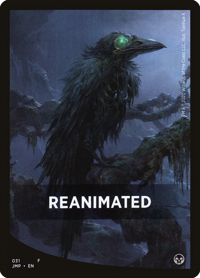 Reanimated Theme Card [Jumpstart Front Cards] | Black Swamp Games