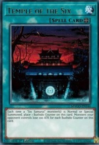 Temple of the Six [MAGO-EN146] Rare | Black Swamp Games