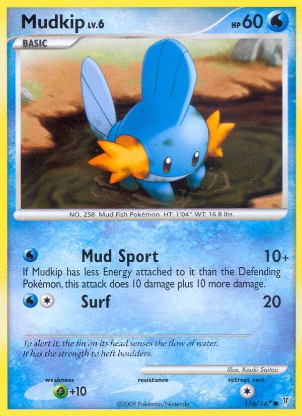 Mudkip (116/147) [Platinum: Supreme Victors] | Black Swamp Games