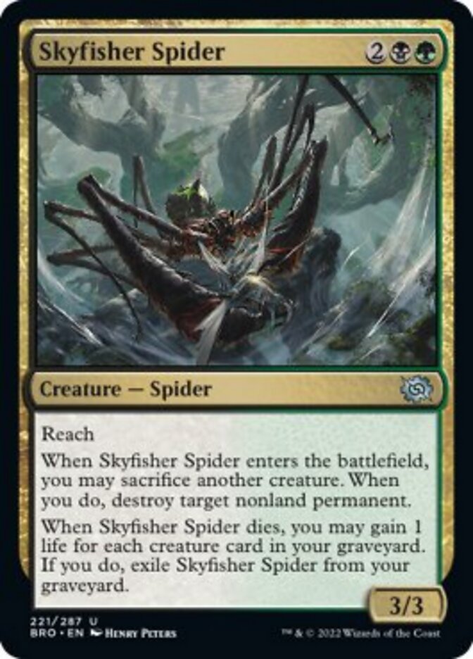 Skyfisher Spider [The Brothers' War] | Black Swamp Games