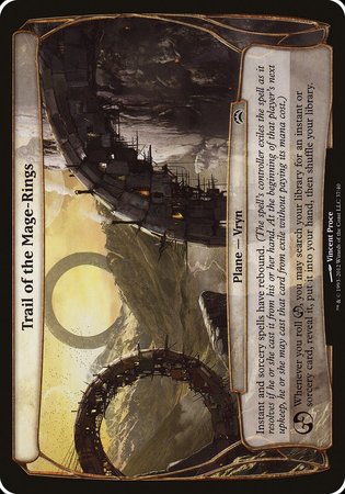 Trail of the Mage-Rings (Planechase 2012) [Planechase 2012 Planes] | Black Swamp Games