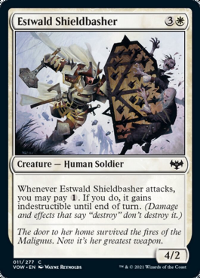 Estwald Shieldbasher [Innistrad: Crimson Vow] | Black Swamp Games