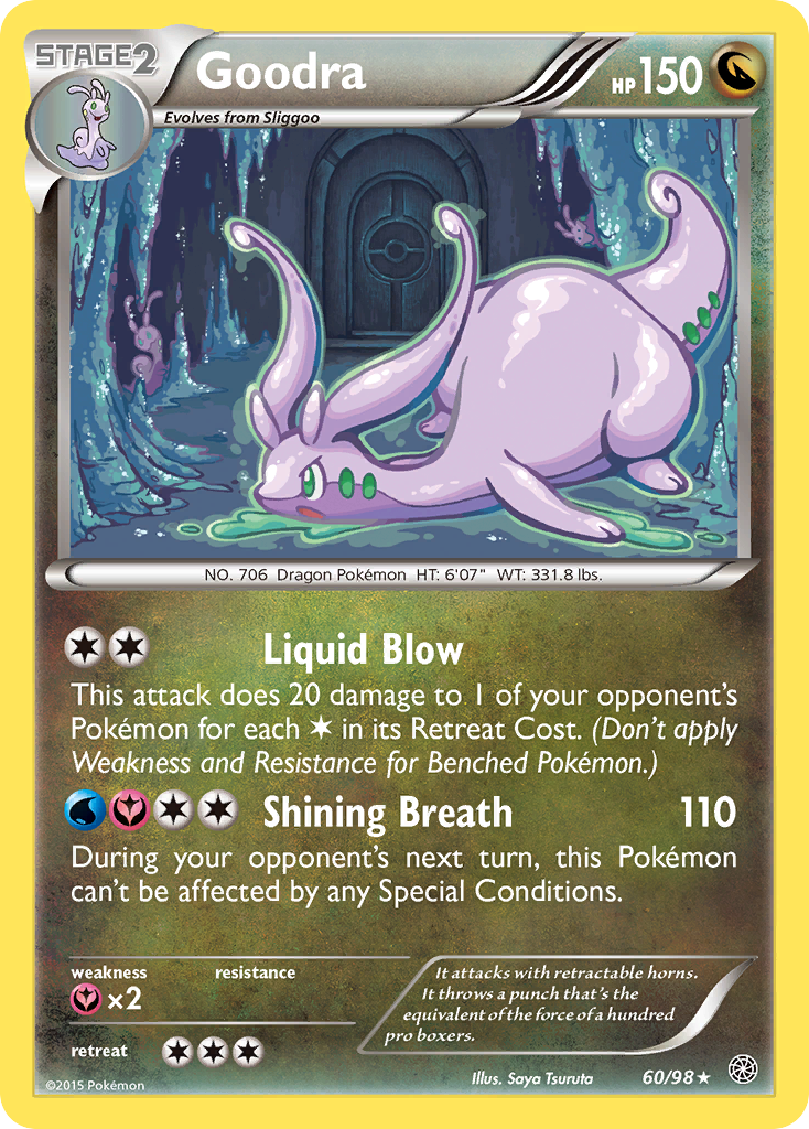 Goodra (60/98) [XY: Ancient Origins] | Black Swamp Games