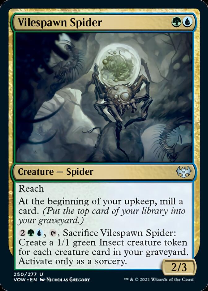 Vilespawn Spider [Innistrad: Crimson Vow] | Black Swamp Games