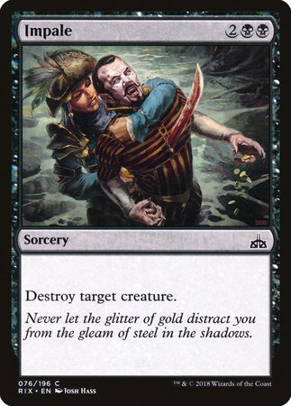 Impale [Rivals of Ixalan] | Black Swamp Games