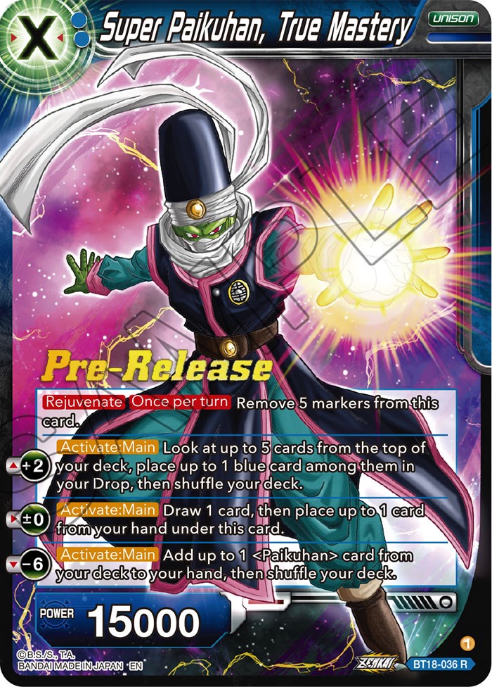 Super Paikuhan, True Master (BT18-036) [Dawn of the Z-Legends Prerelease Promos] | Black Swamp Games