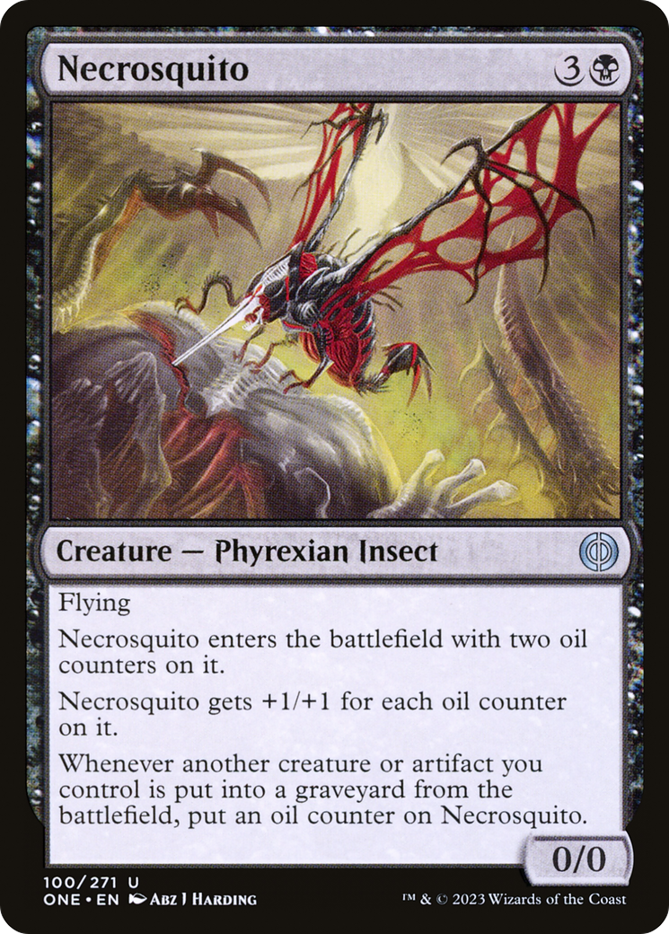 Necrosquito [Phyrexia: All Will Be One] | Black Swamp Games