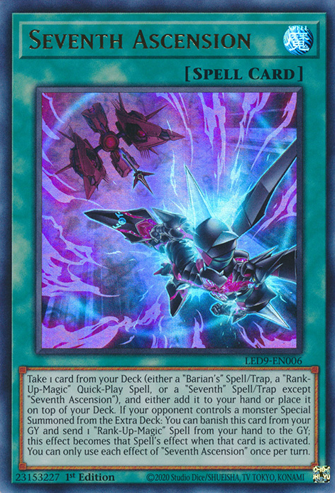 Seventh Ascension [LED9-EN006] Ultra Rare | Black Swamp Games