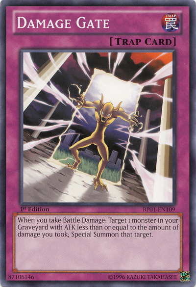 Damage Gate [BP01-EN109] Common | Black Swamp Games