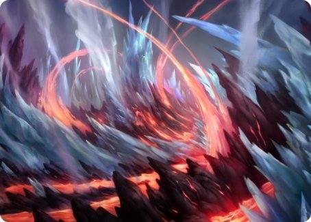 Frostboil Snarl Art Card [Strixhaven: School of Mages Art Series] | Black Swamp Games
