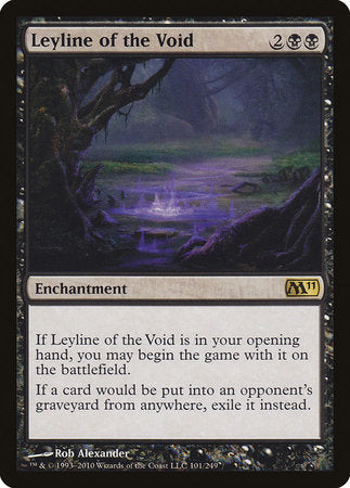 Leyline of the Void [Magic 2011] | Black Swamp Games