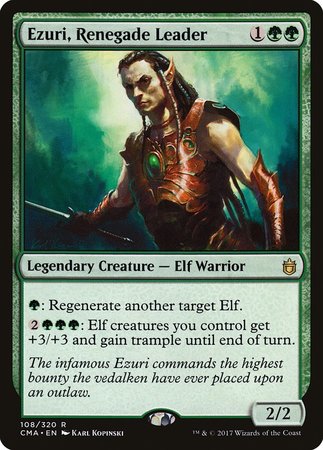 Ezuri, Renegade Leader [Commander Anthology] | Black Swamp Games