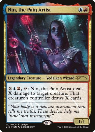 Nin, the Pain Artist [Judge Gift Cards 2018] | Black Swamp Games