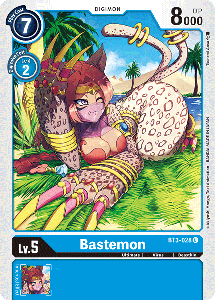 Bastemon [BT3-028] [Release Special Booster Ver.1.5] | Black Swamp Games