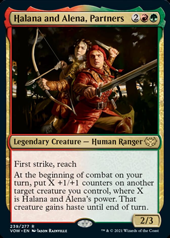 Halana and Alena, Partners [Innistrad: Crimson Vow] | Black Swamp Games