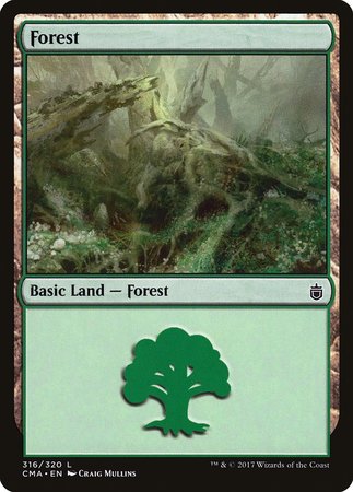 Forest (316) [Commander Anthology] | Black Swamp Games