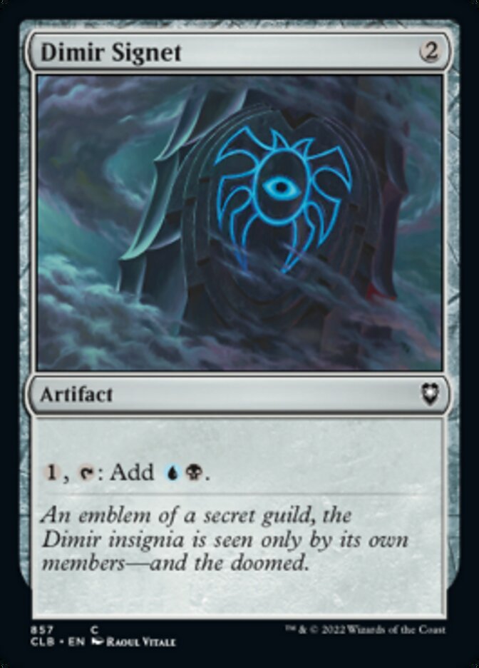Dimir Signet [Commander Legends: Battle for Baldur's Gate] | Black Swamp Games