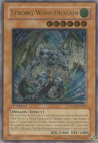 Strong Wind Dragon [RGBT-EN003] Ultimate Rare | Black Swamp Games