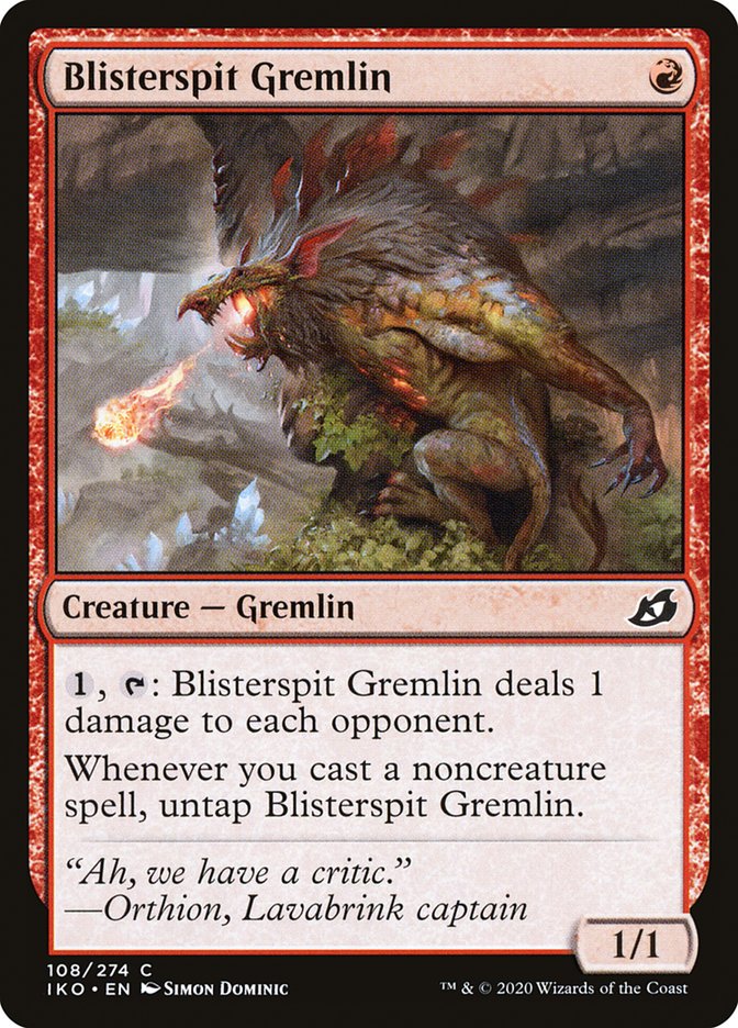 Blisterspit Gremlin [Ikoria: Lair of Behemoths] | Black Swamp Games