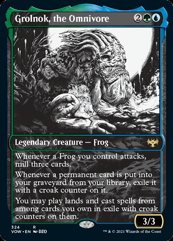 Grolnok, the Omnivore (Showcase Eternal Night) [Innistrad: Crimson Vow] | Black Swamp Games