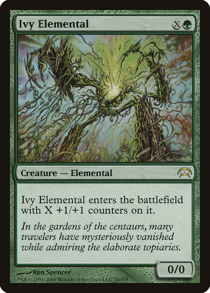 Ivy Elemental [Planechase] | Black Swamp Games