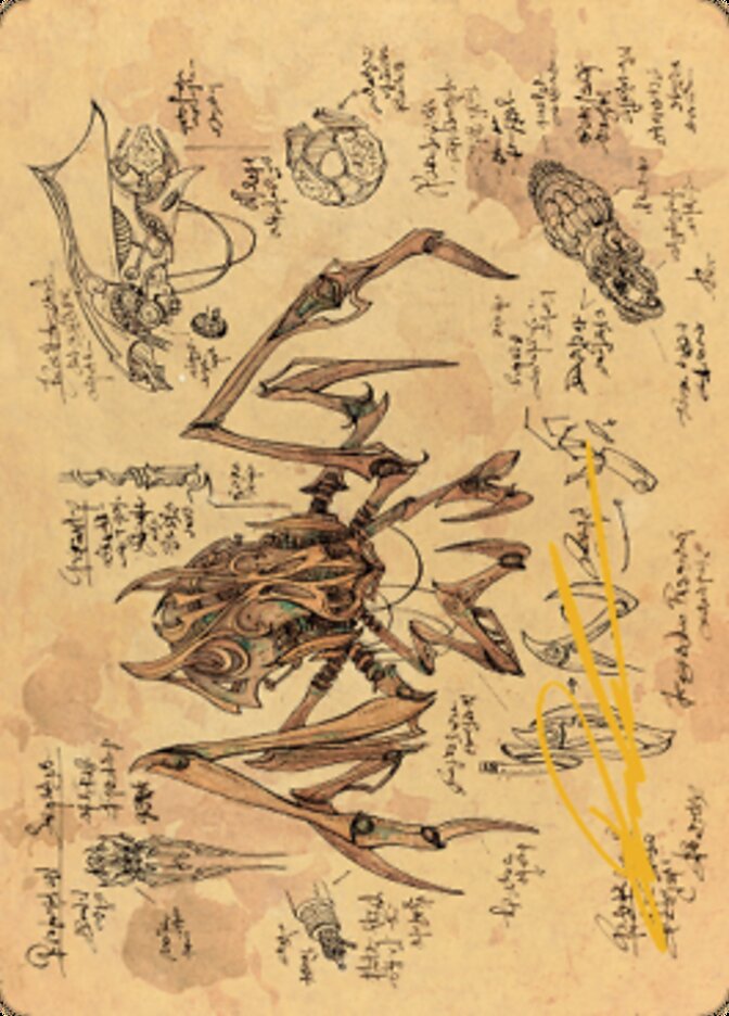 Scrap Trawler Art Card (Gold-Stamped Signature) [The Brothers' War Art Series] | Black Swamp Games