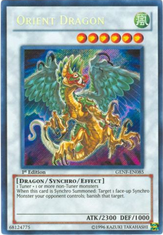 Orient Dragon [GENF-EN085] Secret Rare | Black Swamp Games