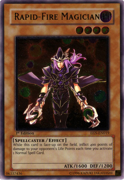 Rapid-Fire Magician [EEN-EN019] Ultimate Rare | Black Swamp Games