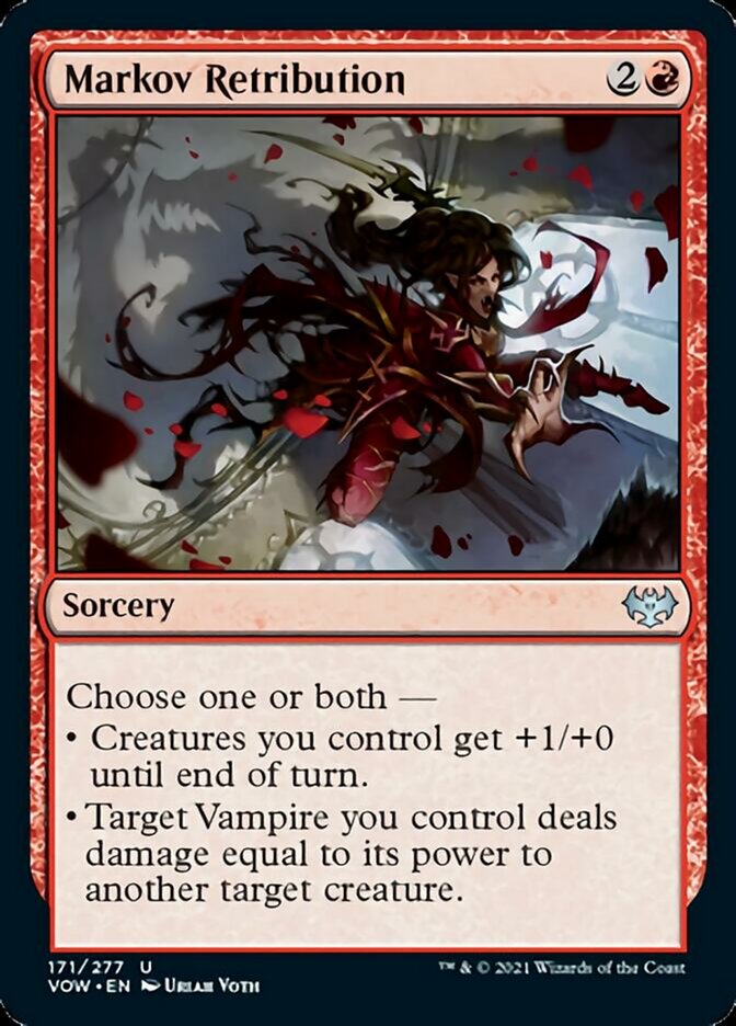 Markov Retribution [Innistrad: Crimson Vow] | Black Swamp Games