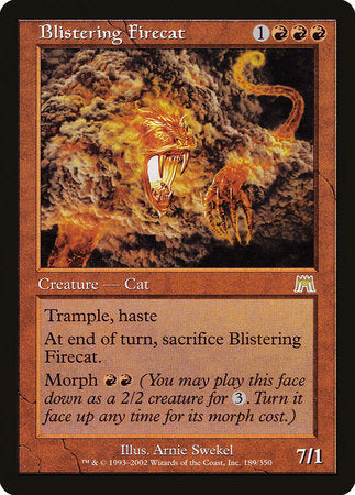 Blistering Firecat [Onslaught] | Black Swamp Games