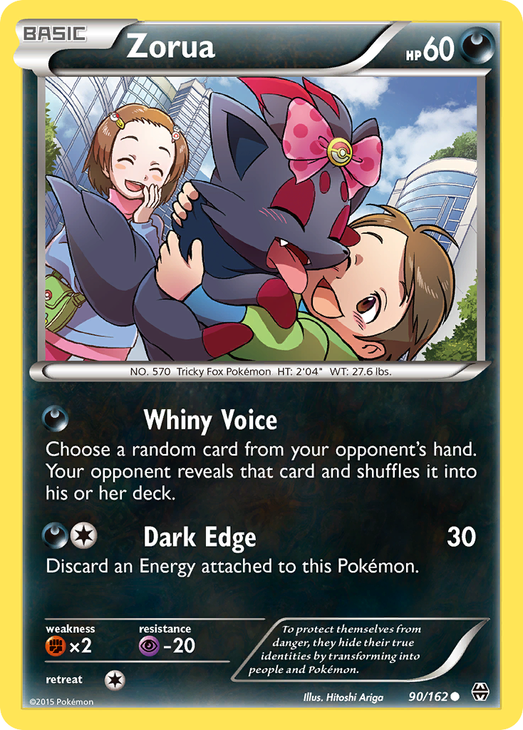 Zorua (90/162) [XY: BREAKthrough] | Black Swamp Games