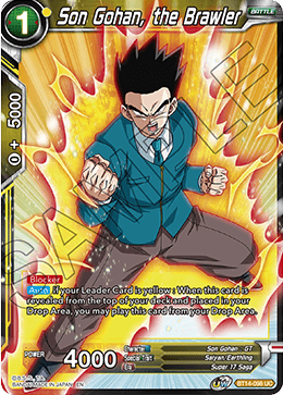 Son Gohan, the Brawler (BT14-098) [Cross Spirits] | Black Swamp Games