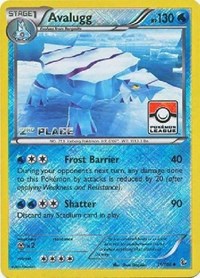 Avalugg (31/106) (League Promo 2nd Place) [XY: Flashfire] | Black Swamp Games