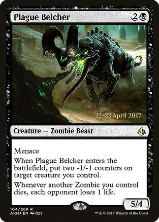 Plague Belcher [Amonkhet Promos] | Black Swamp Games