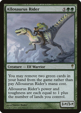 Allosaurus Rider [Coldsnap] | Black Swamp Games