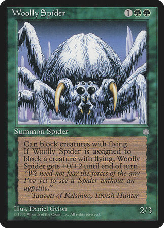 Woolly Spider [Ice Age] | Black Swamp Games