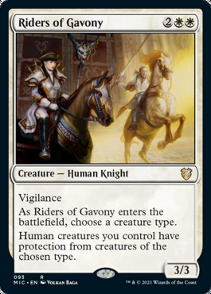 Riders of Gavony [Innistrad: Midnight Hunt Commander] | Black Swamp Games