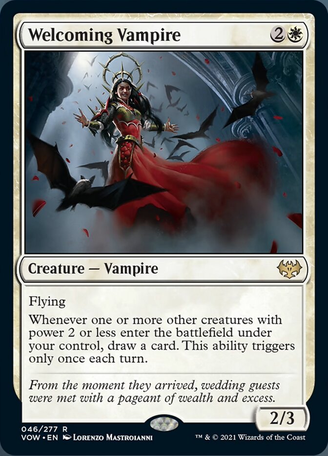 Welcoming Vampire [Innistrad: Crimson Vow] | Black Swamp Games