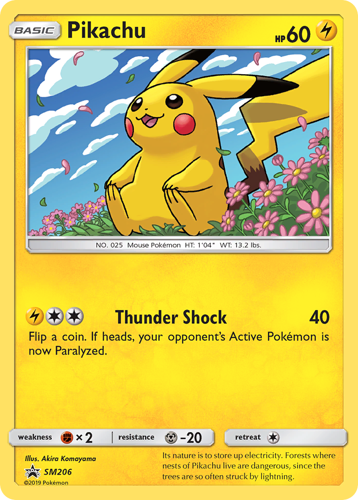 Pikachu (SM206) [Sun & Moon: Black Star Promos] | Black Swamp Games