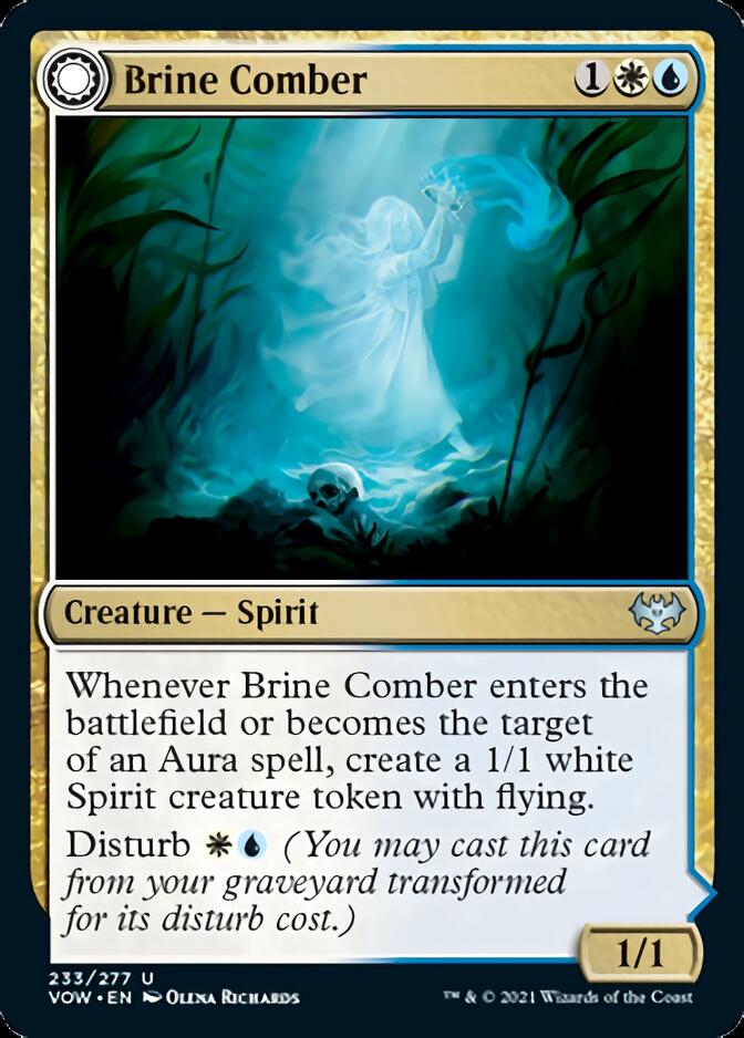 Brine Comber // Brinebound Gift [Innistrad: Crimson Vow] | Black Swamp Games