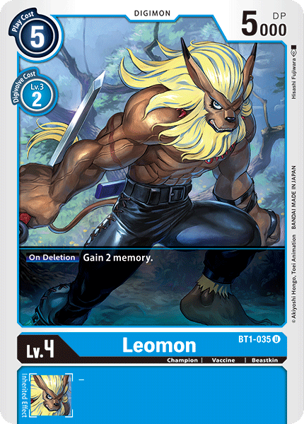 Leomon [BT1-035] [Release Special Booster Ver.1.0] | Black Swamp Games