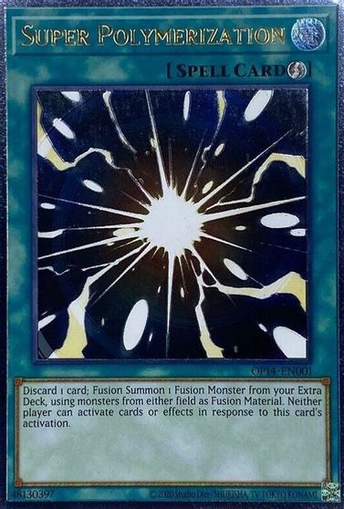 Super Polymerization [OP14-EN001] Ultimate Rare | Black Swamp Games