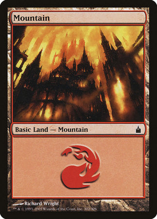 Mountain (302) [Ravnica: City of Guilds] | Black Swamp Games